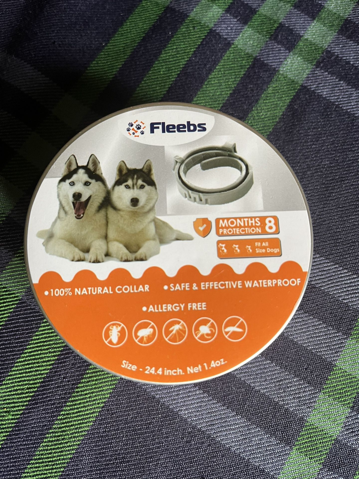 24.4 Inch Flea Dog Collar