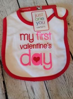 Infant 3Months Valentines Outfit/Bib 