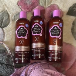 Hask Shea Butter Anti-frizz Shampoo 3 For $10 Or $3:50 Each 