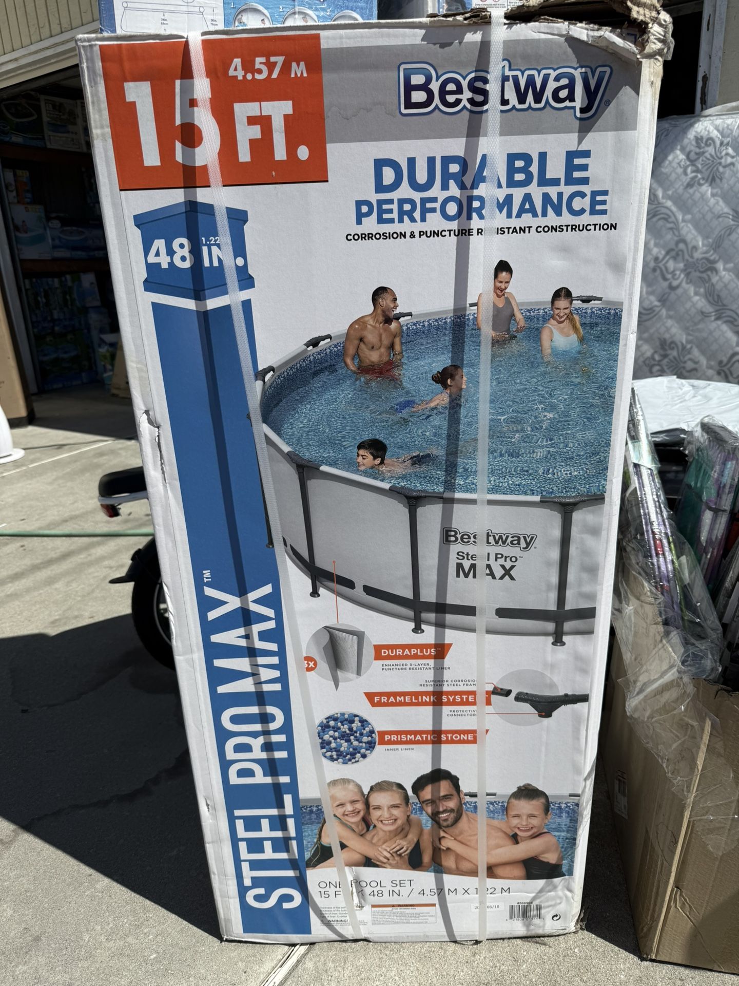 15ft x 48in Tube Pool