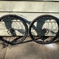 27.5” Bike Wheels W/rotors