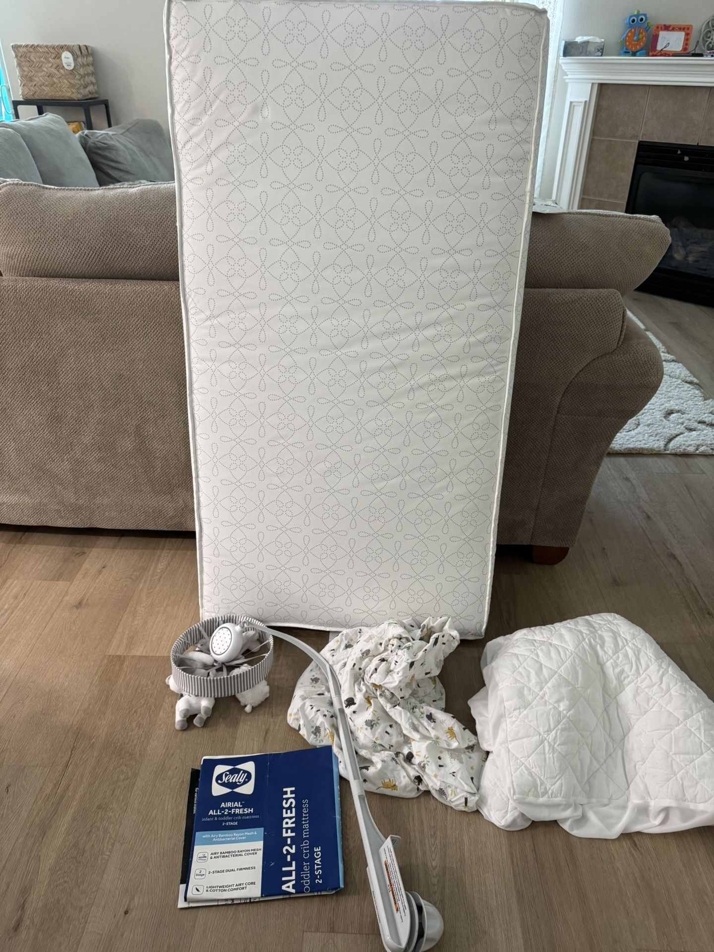 Crib Mattress And Cover