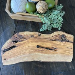 New! Handmade clock Made Of Olive Wood 