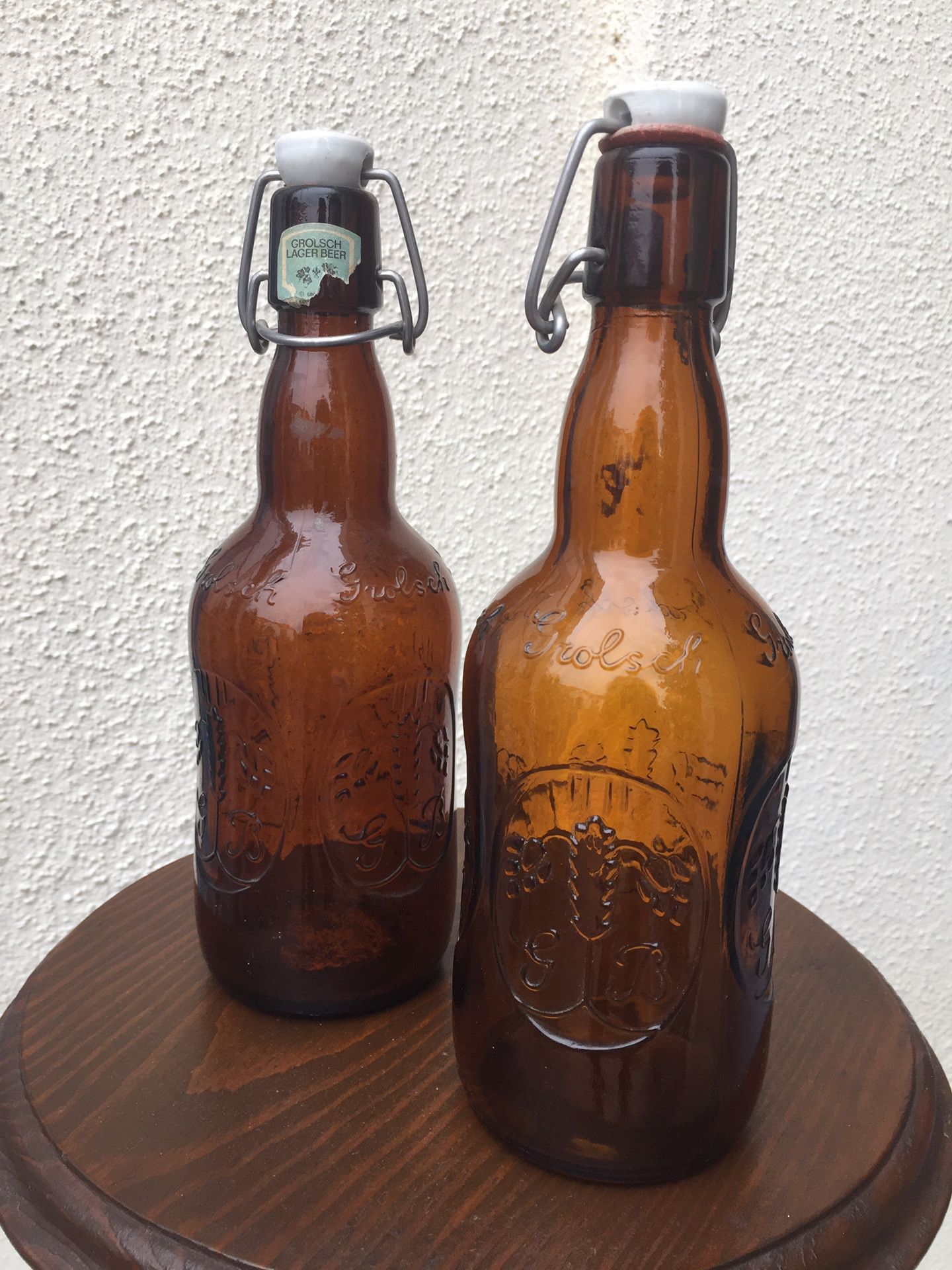 Vintage GROLSCH Glass Bottles