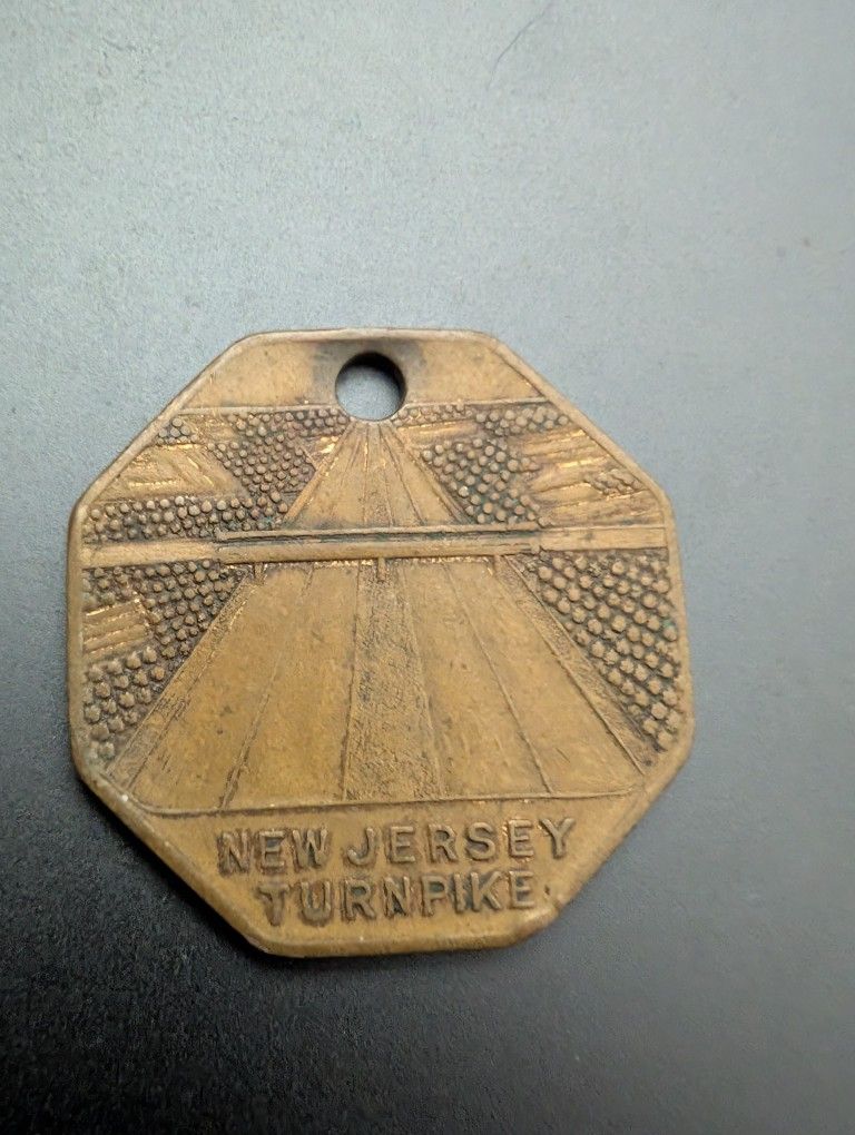 1951 Opening Of The NJ Turn Pike Rare Token