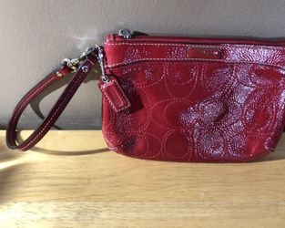 Coach wristlet