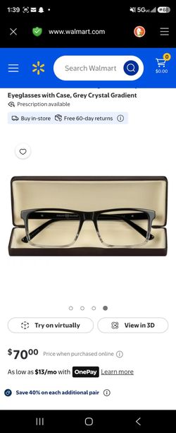 Stylish Phat Farm men's Rectangular frames.