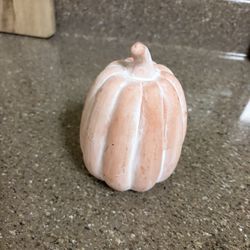 Mini Ceramic Orange Pumpkin