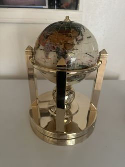 rotating world globe