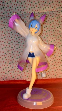Raincoat Rem from Re:Zero Arcade Figure