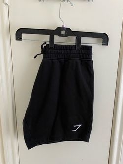 Gymshark Black Fleece Shorts