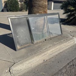 Free Metal And Glass Screen Door