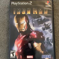 Iron Man With Manual PS2 Game 