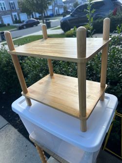 Bamboo Plant Stand