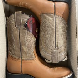 Bota Rodeo De Piel Size 7.5 Hasta El 13