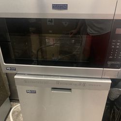 New Maytag Microwave & Dishwasher 