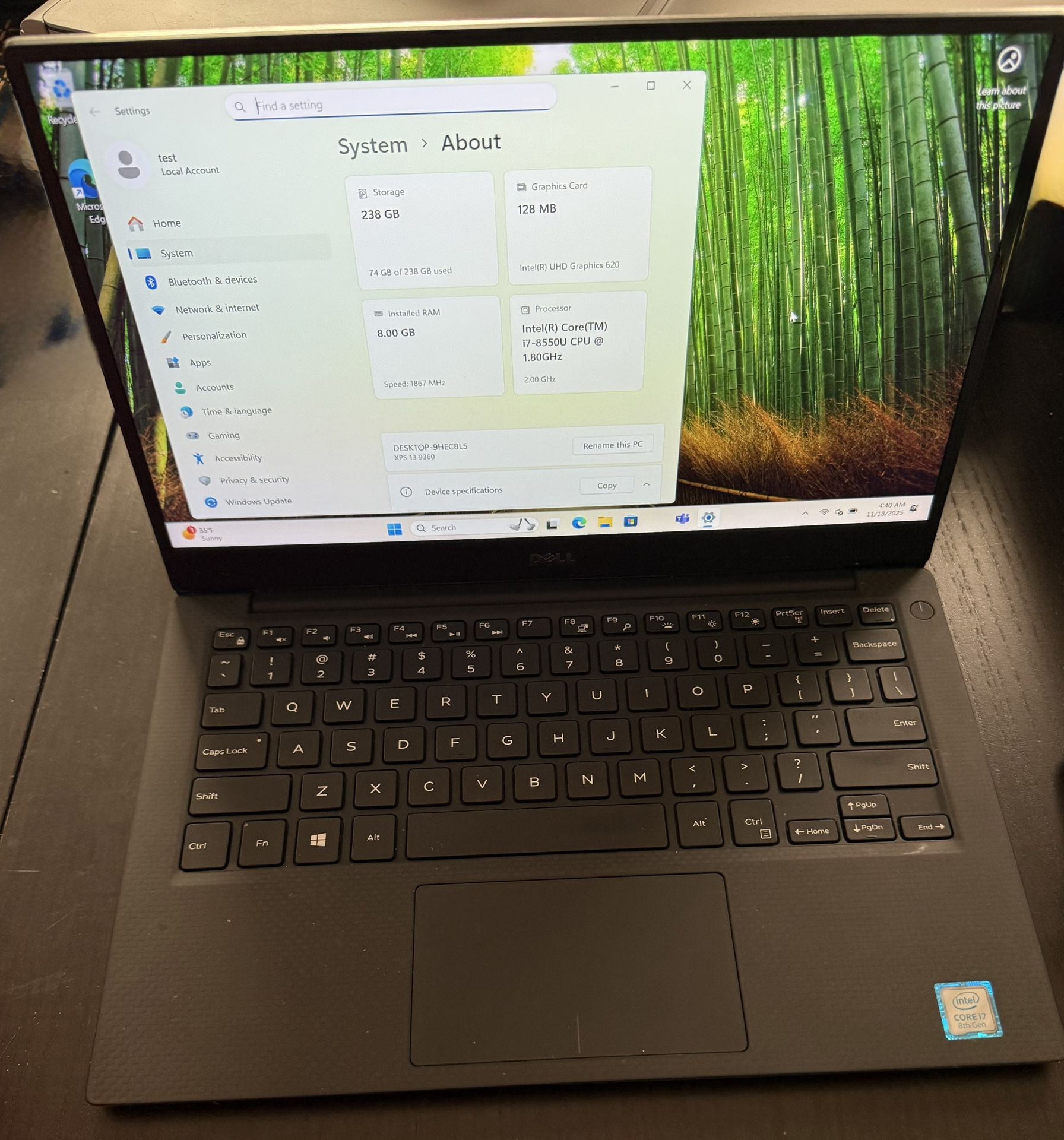 $150. XPS 13 9360
