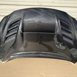 New 2022 2023 2024 2025 Subaru WRX STI 4 DR VIS Racing VS 2 Carbon Fiber Vented Hood