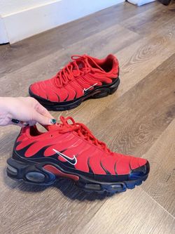 Nike Air Max Plus TN University Red Black Men's Sneaker SZ 11.5