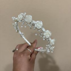 Flower Girl Headband $5