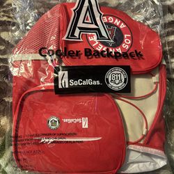 Angels Baseball Backpack Cooler 