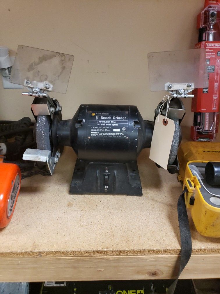 Black And Decker 6" Bench Grinder 1/3 hp 9403
