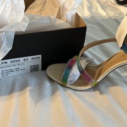 “Strappy” Ankle Wrap Sandal- Various Sizes And Colors *see Description*