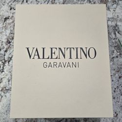 Valentino shoebox with shoe bags