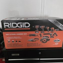 Ridgid 18v 8tools
