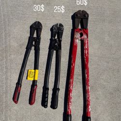 3 Bolt Cutters 25” 25” 36” 
