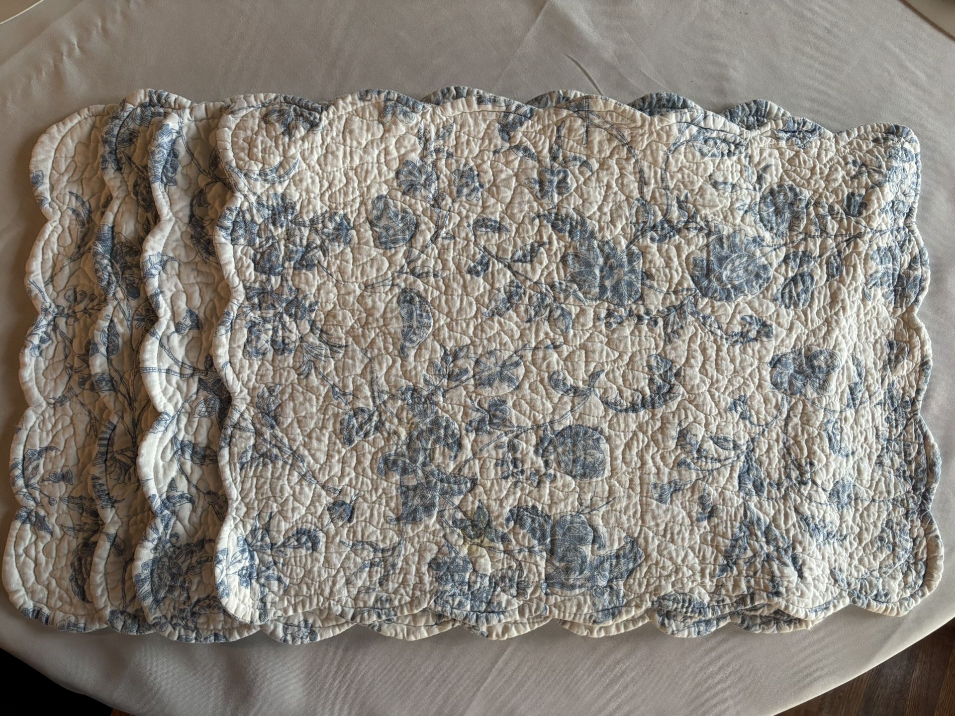 Reversible Cotton Placemats (4pc) – Rectangular