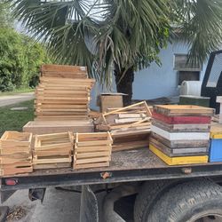 Marcos de colmena de abeja