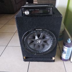 10"KICKER with Pioneer Stero