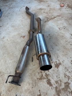 Rsx exhaust muffler