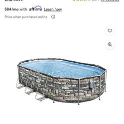 Pool With Accessories  Make Offer