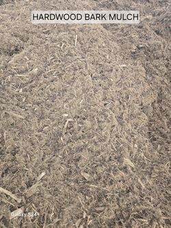 Hardwood Bark Mulch Delivered