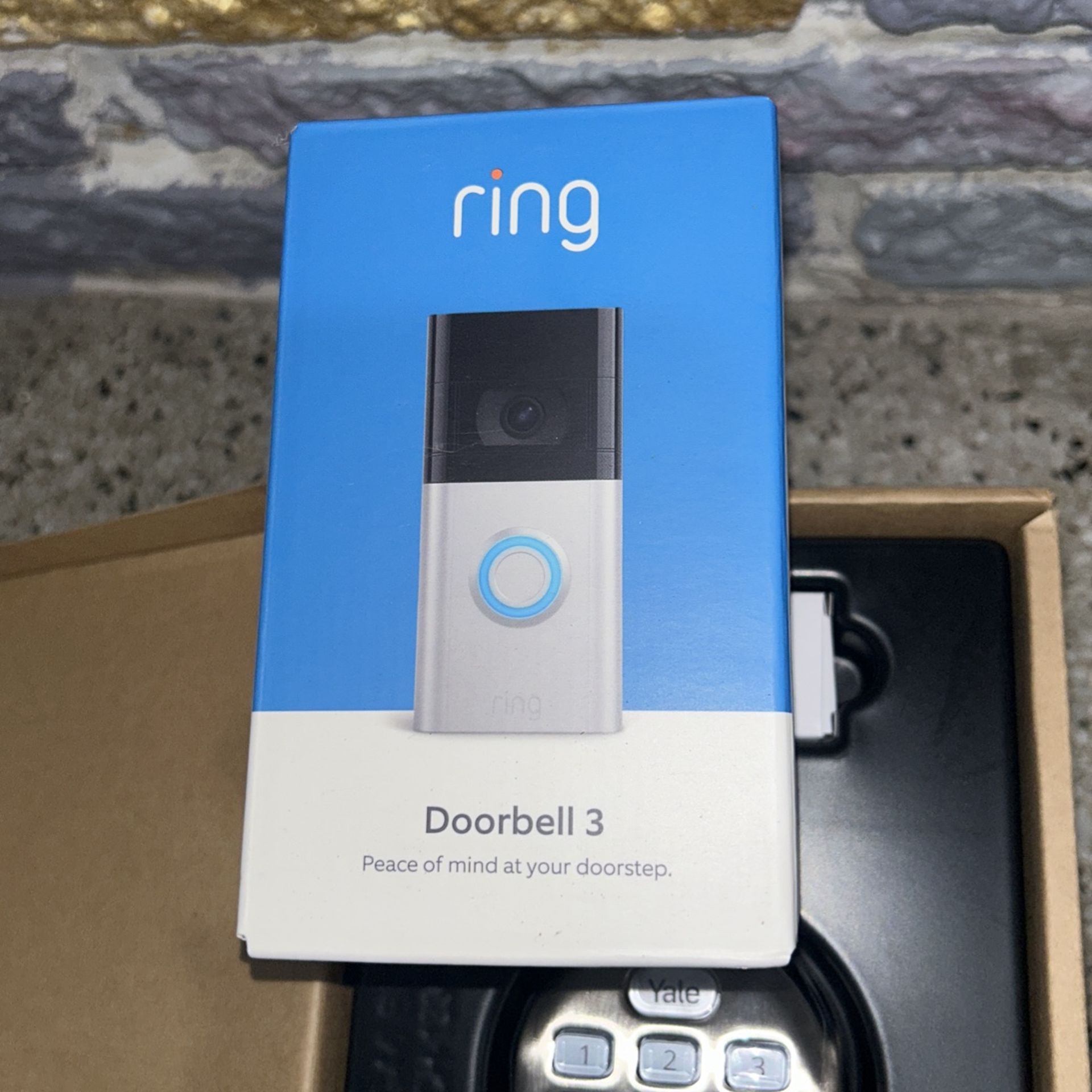 Ring Camera And Smart Lock 