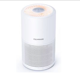 215 SqFt Air Purifiers for Bedroom, FULMINARE H13 True HEPA Filter
Remove Pet Hair, Smoke, Odors，Quiet Air Cleaner With Night Light, Portable Small Ai