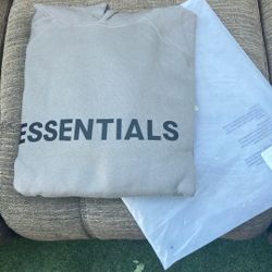 Dark Oatmeal Essentials Hoodie