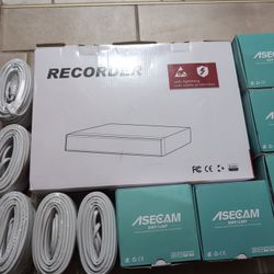 NVR SYSTEM 8 CH 5 4K CAMERAS