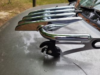 Chrome Luggage Rack