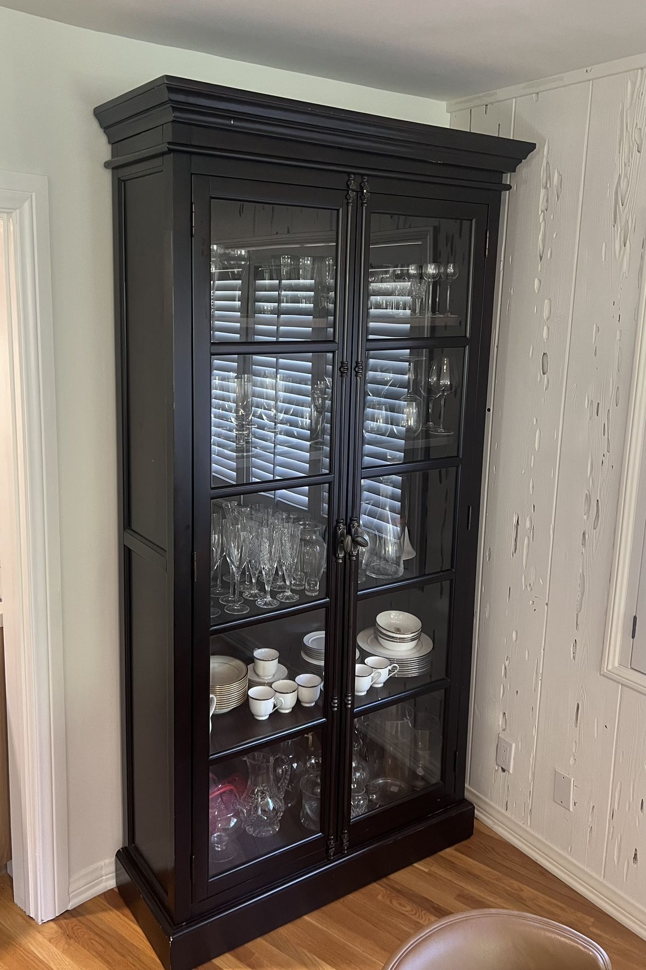 Z Gallerie China Cabinet Bookcase  