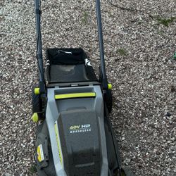 40V HP BRUSHLESS 20" SELF-PROPELLED LAWN MOWER