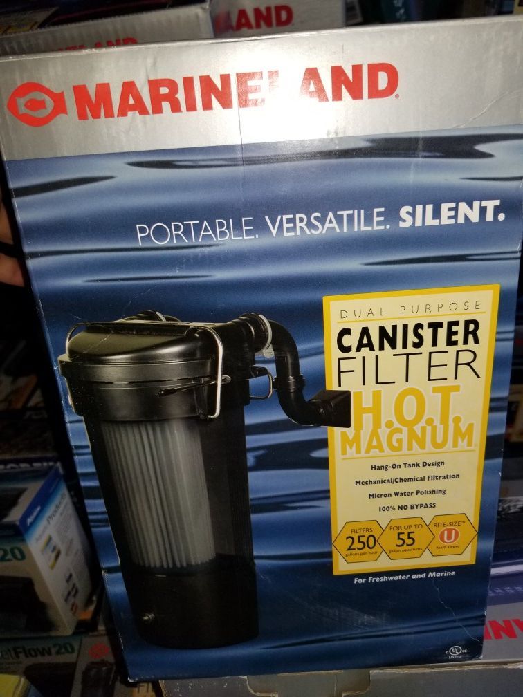 Marineland hot magnum 250 canister filter