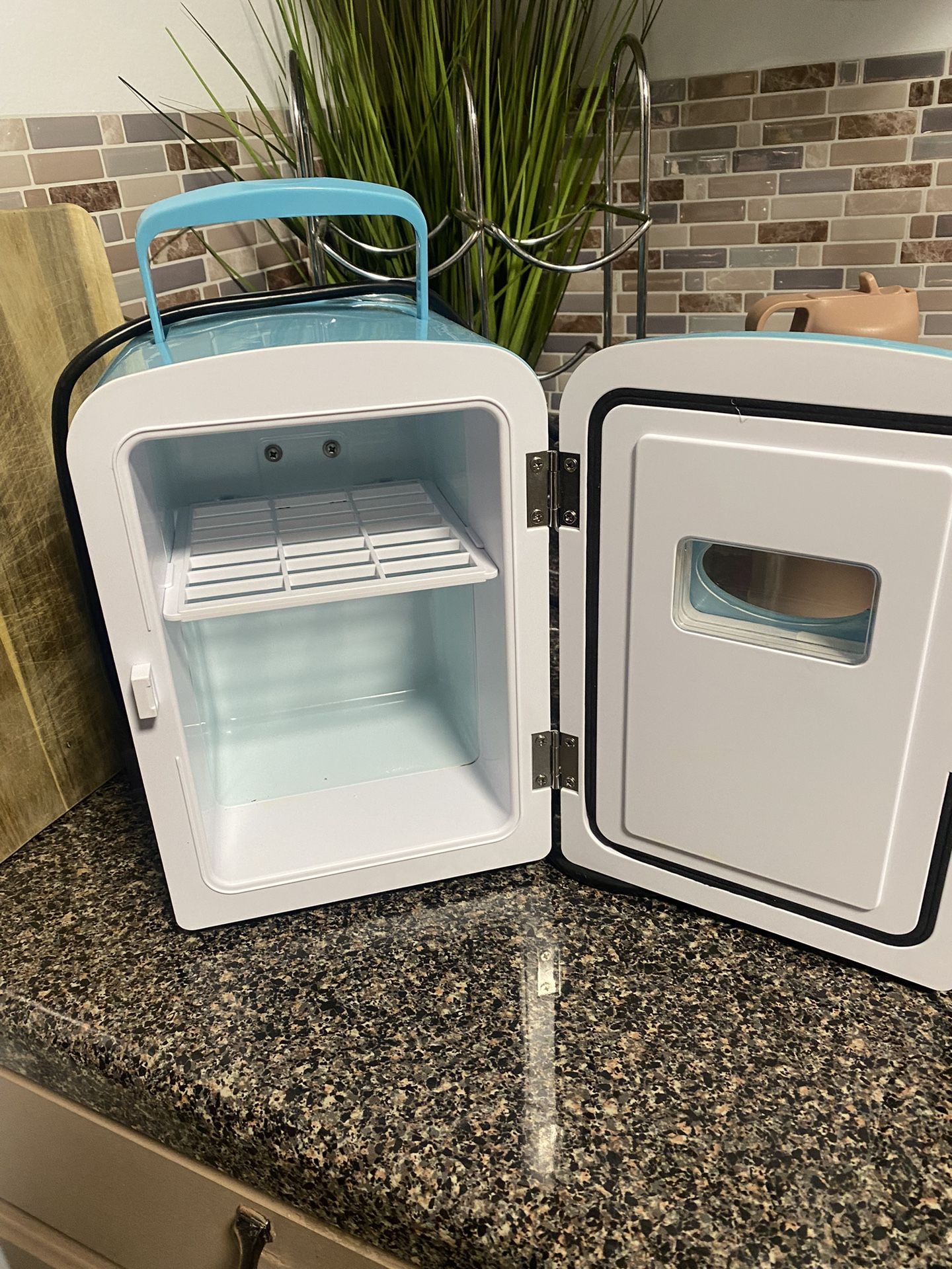 Frigidaire Mini Fridge , Hall Tree And Corner Shelf