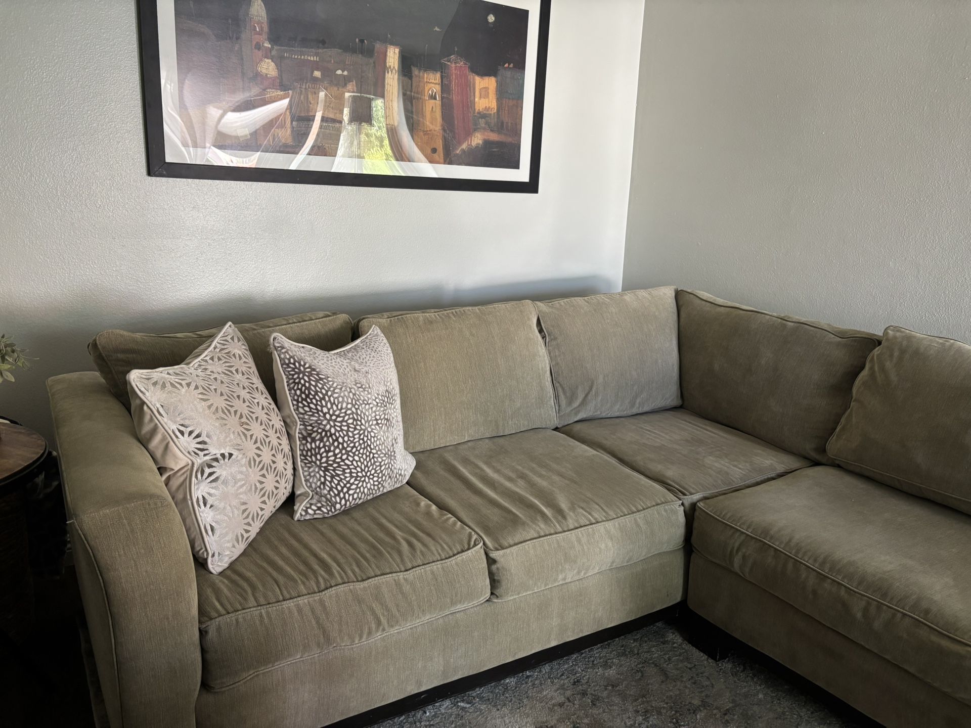 Two-piece Sectional Sofa
