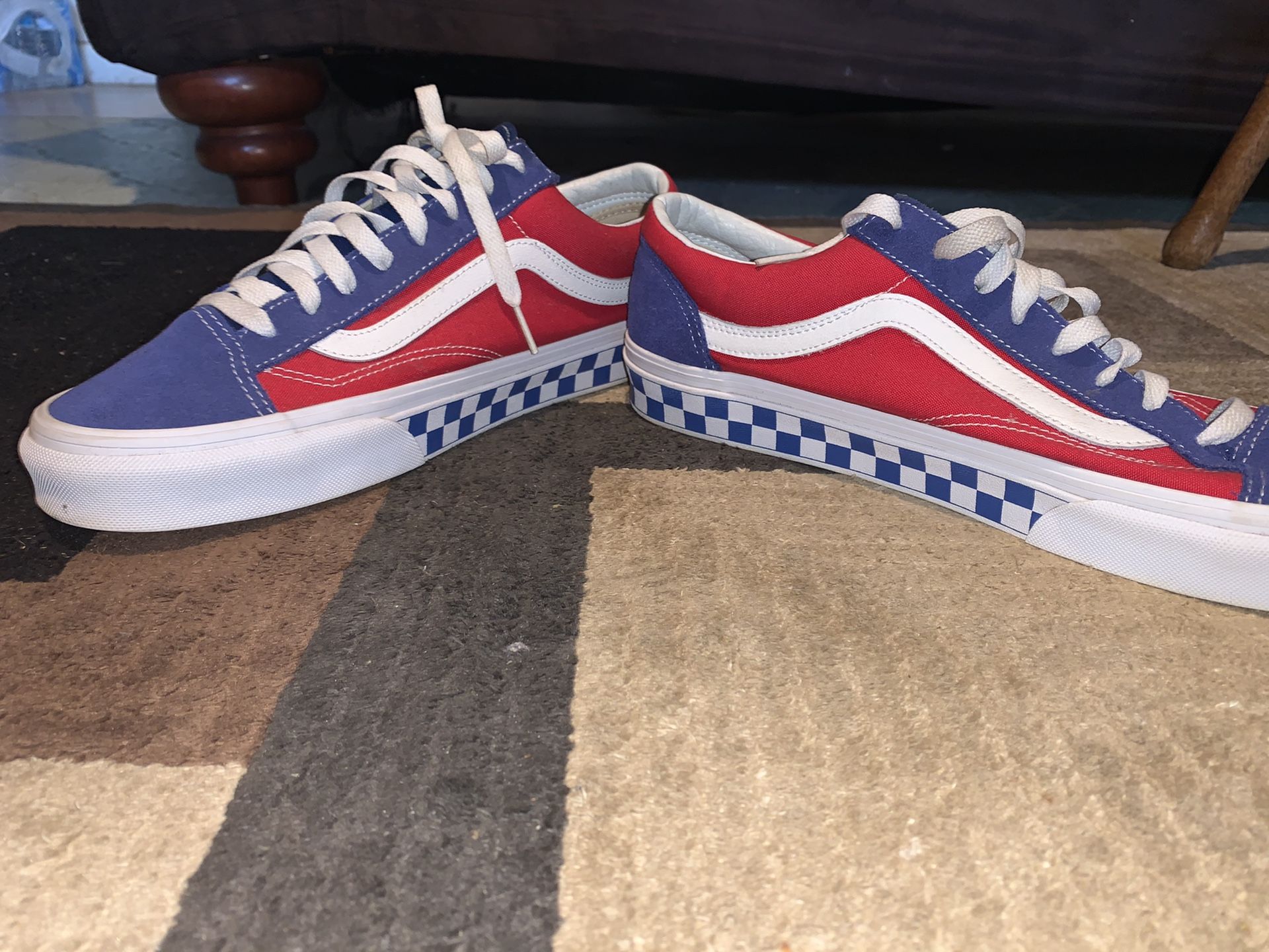 Checkerboard vans sz11.5 great condition