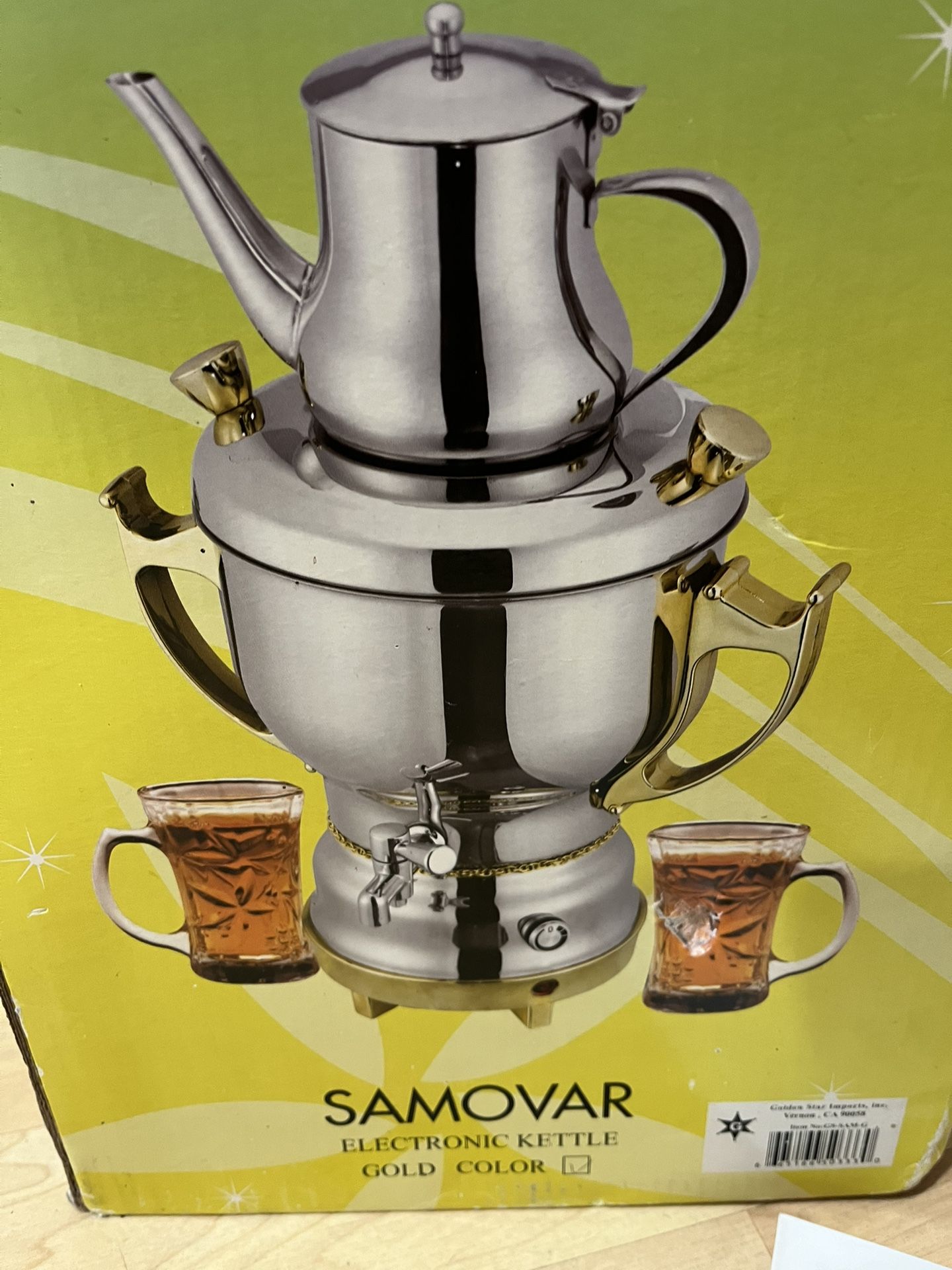 Deluxe Electric Samovar Kettle