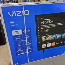 75 Tv Vizio Smart 4k Hdtv $55 Down On Financing Free Delivery 6 Month Warranty 