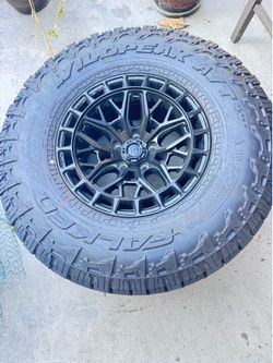 Tires and wheels
